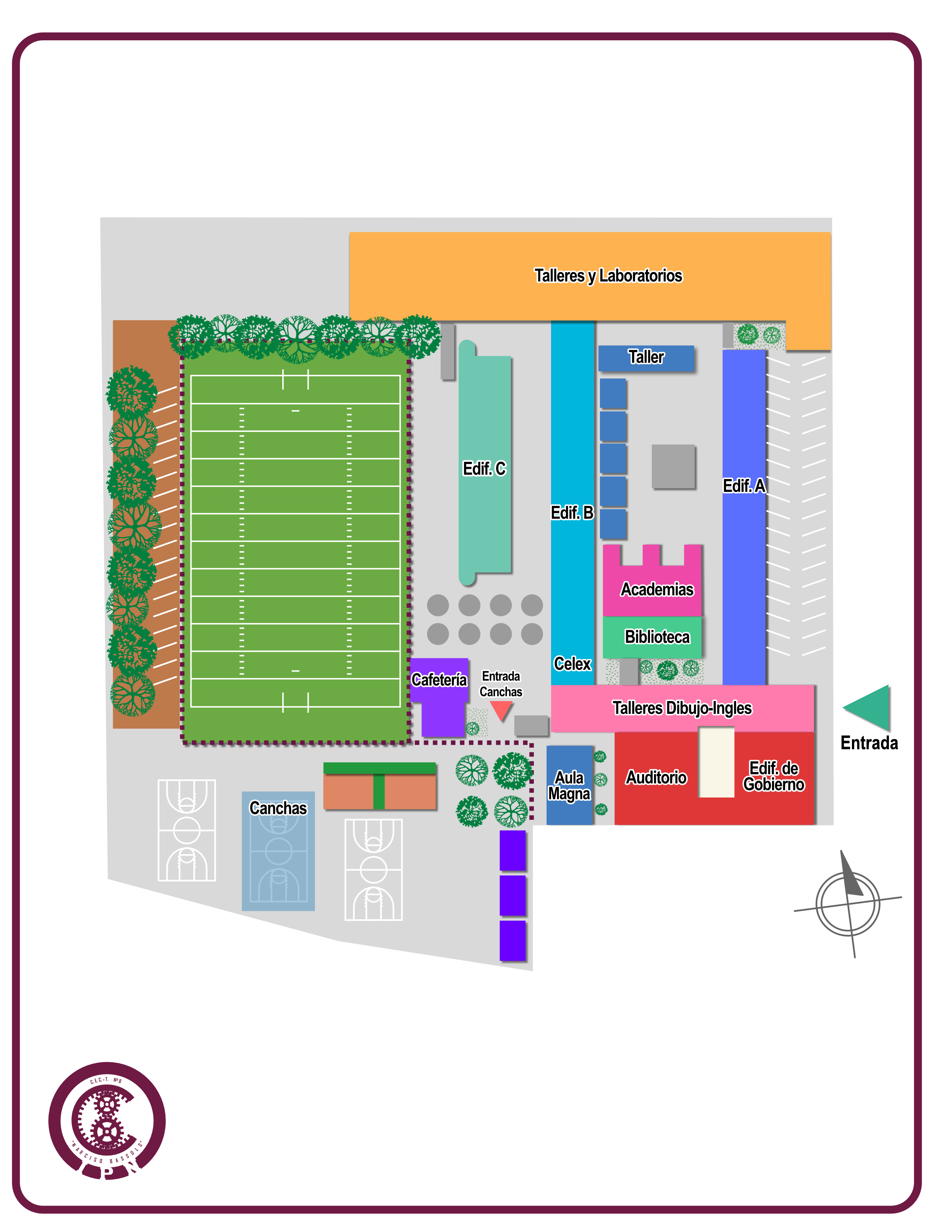 Mapa Zona 8