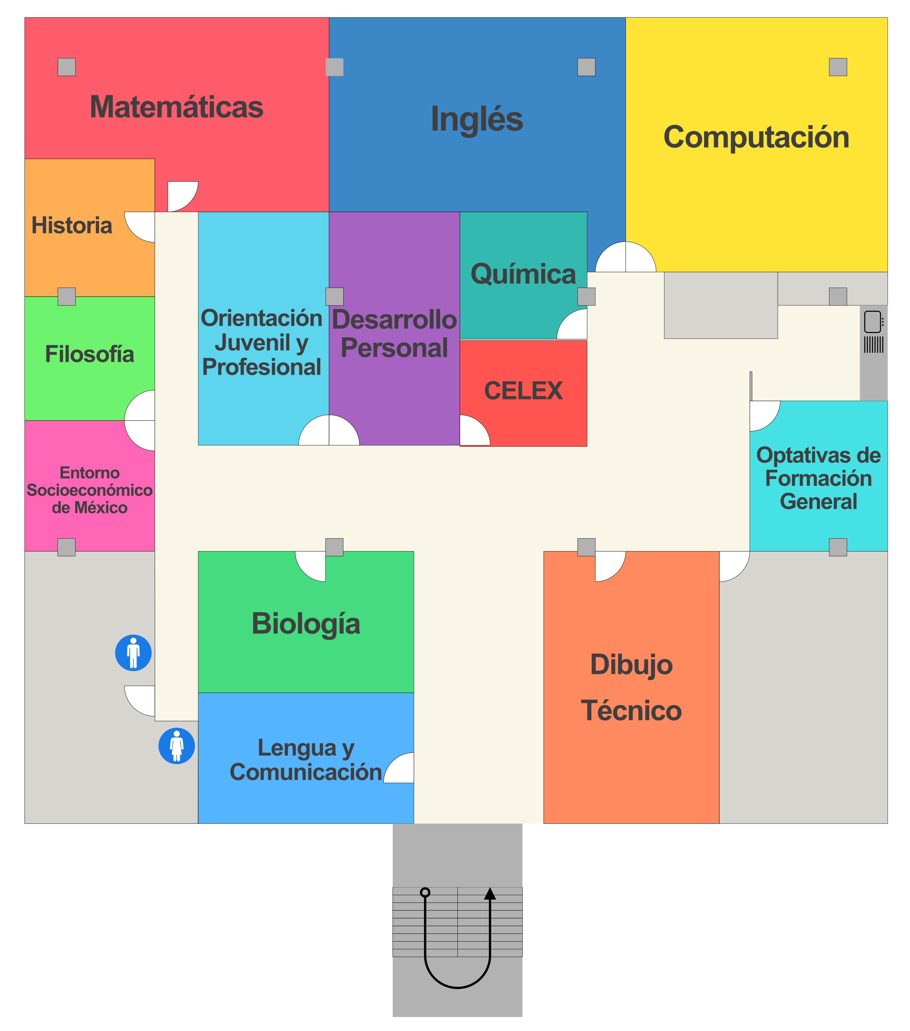 Mapa de Academias Oficial